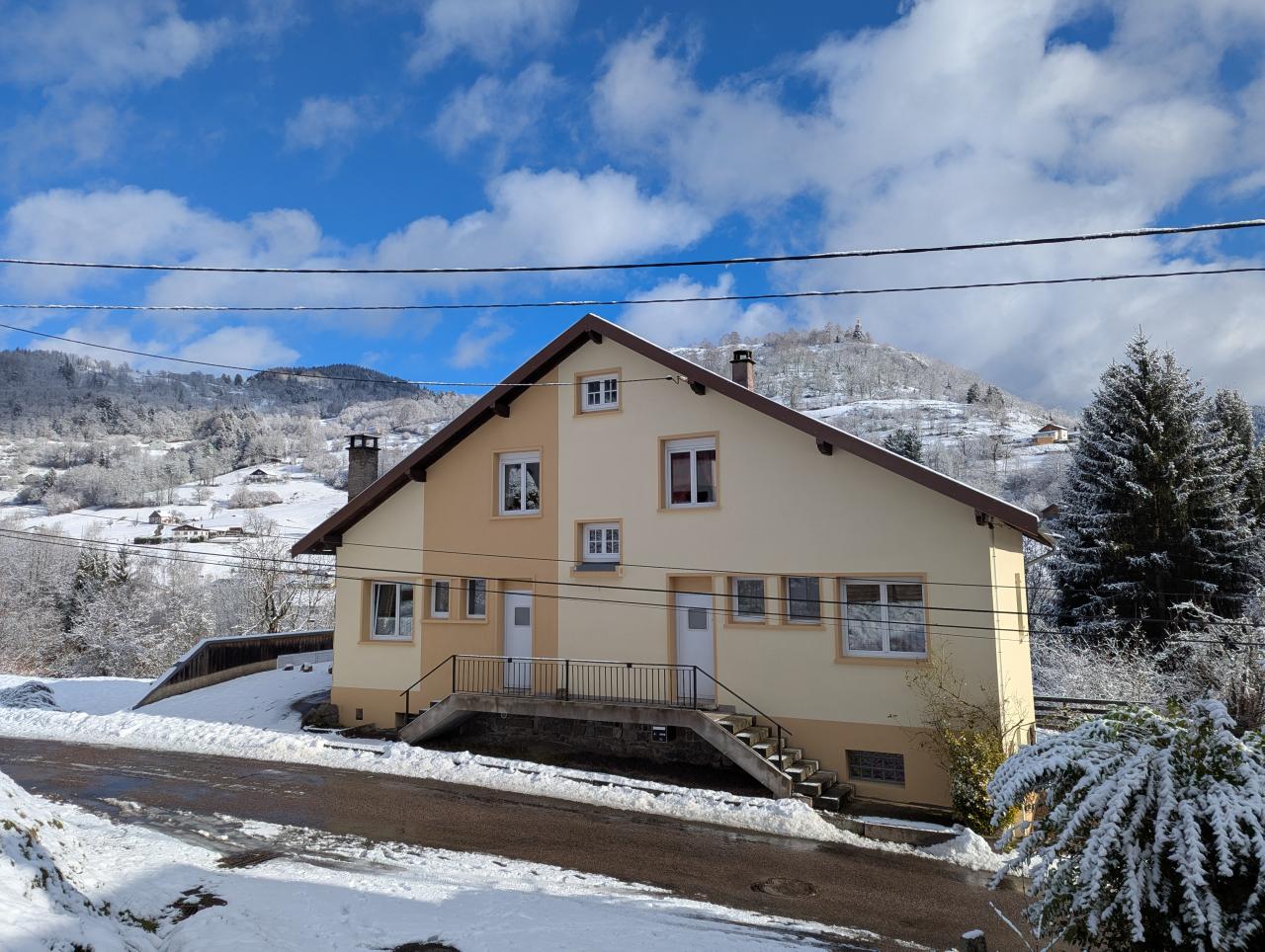 Vue depuis la rue